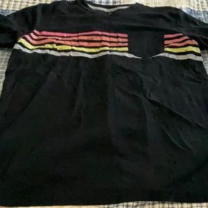 Arizona Jean Co Boy black short sleeve shirt size XL (18/20) Husky